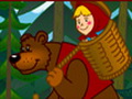 Игры для детей онлайн, Маша и медведь